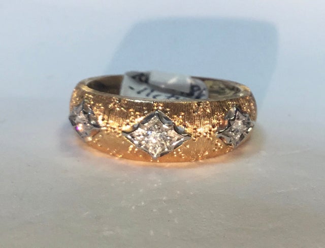 K18 ダイヤ　リング　Vergano(Itary) Vergano of Italy & Buccellati | Carlson's Fine Jewelry